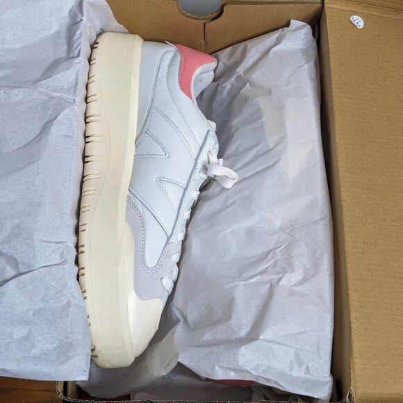 New Balance Chunky White & Pink Leather CT 302 Sneakers 10.5 W 9 M 42.5 Euro - Picture 10 of 16